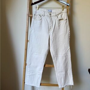 Zara Cream Women Jeans